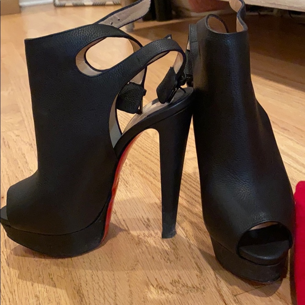 Christian louboutin booties